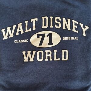 Disney World Classic Navy Throw Blanket